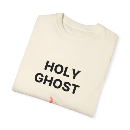Holy Ghost Fire Tee with Black Letters