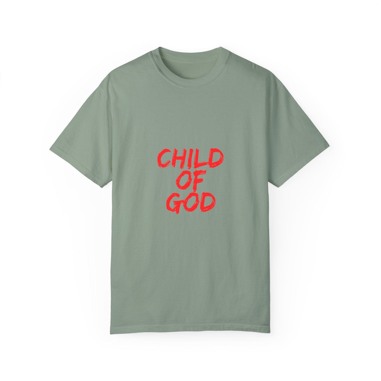The Child of God Tee with Red Letters
