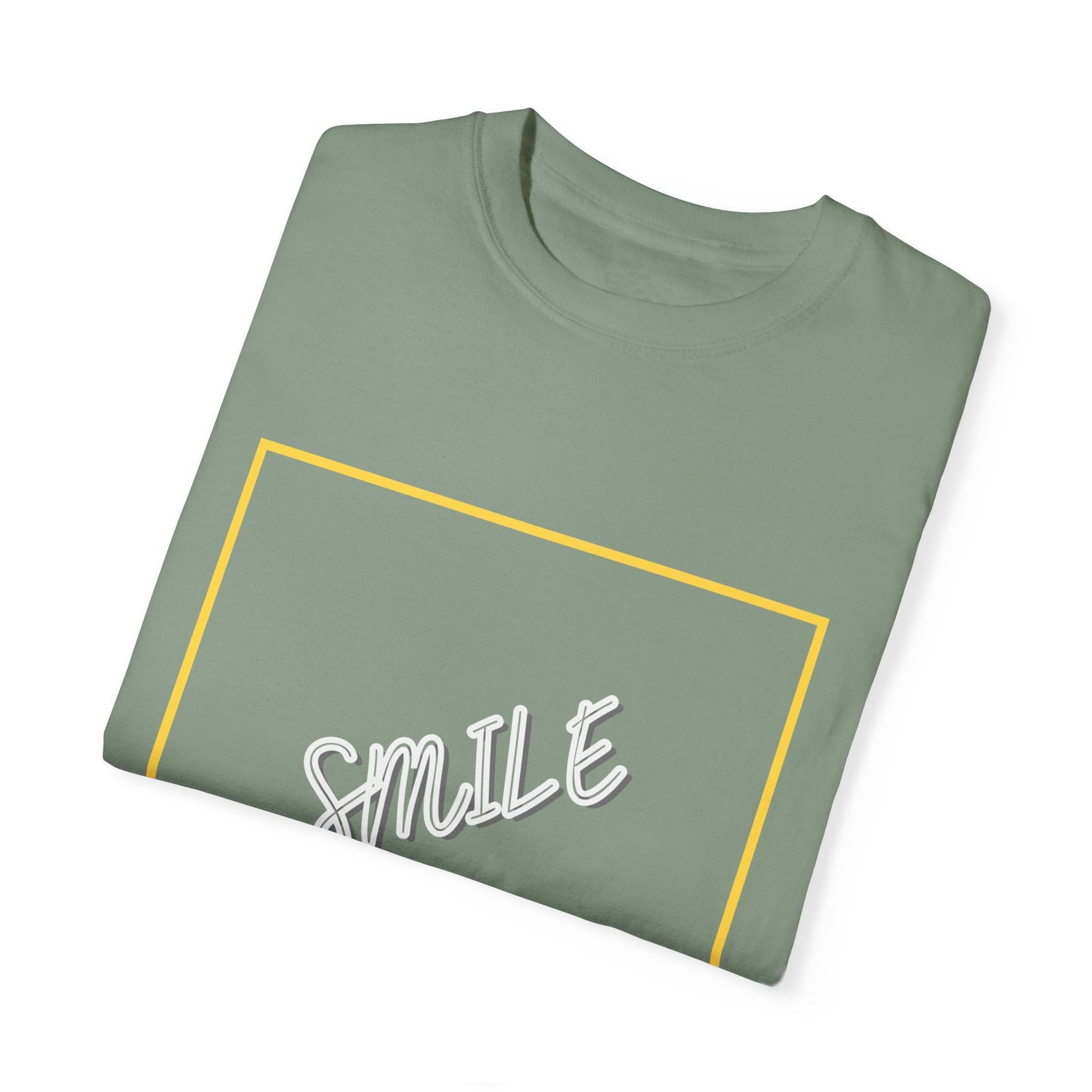 The Smile Tee with White Letters