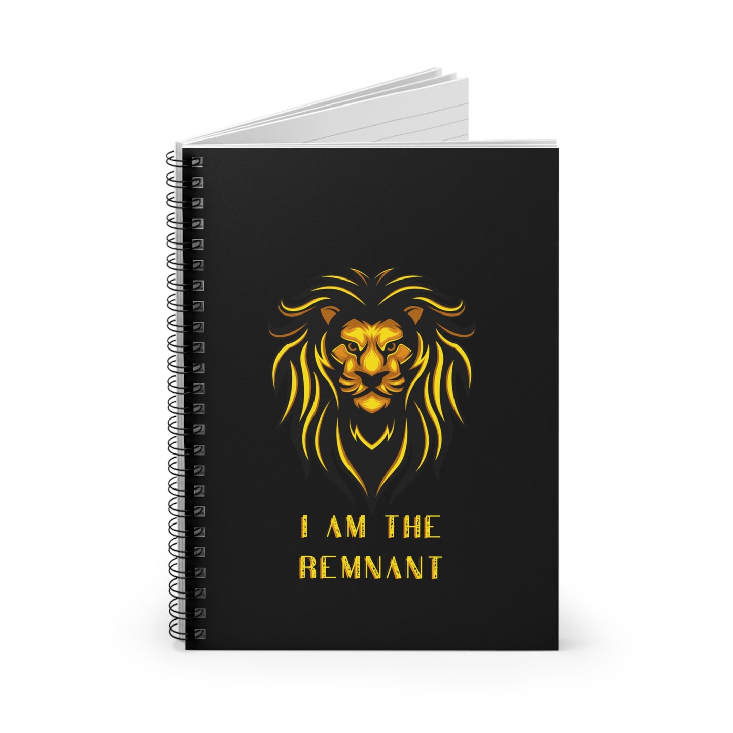 The I Am the Remnant Spiral Notebook - Ruled Line
