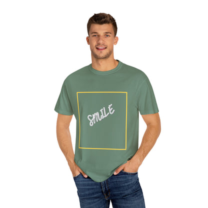 The Smile Tee with White Letters