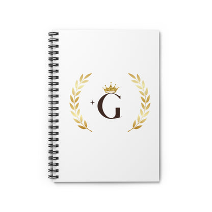 The G Spiral Notebook - Ruled Line