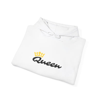 Queen Crown Heavy Blend Hoodie - Cozy and Stylish Sweatshirt