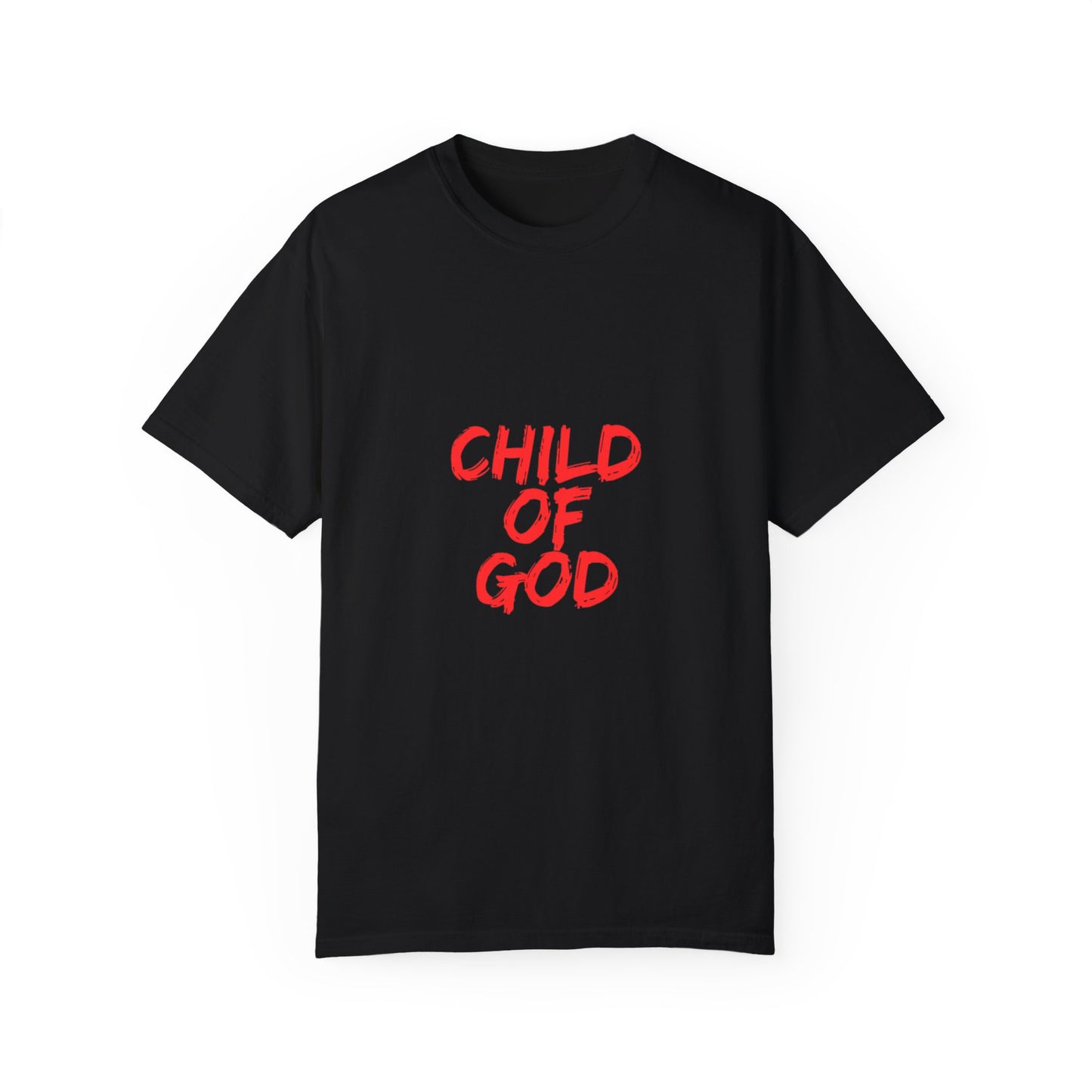 The Child of God Tee with Red Letters