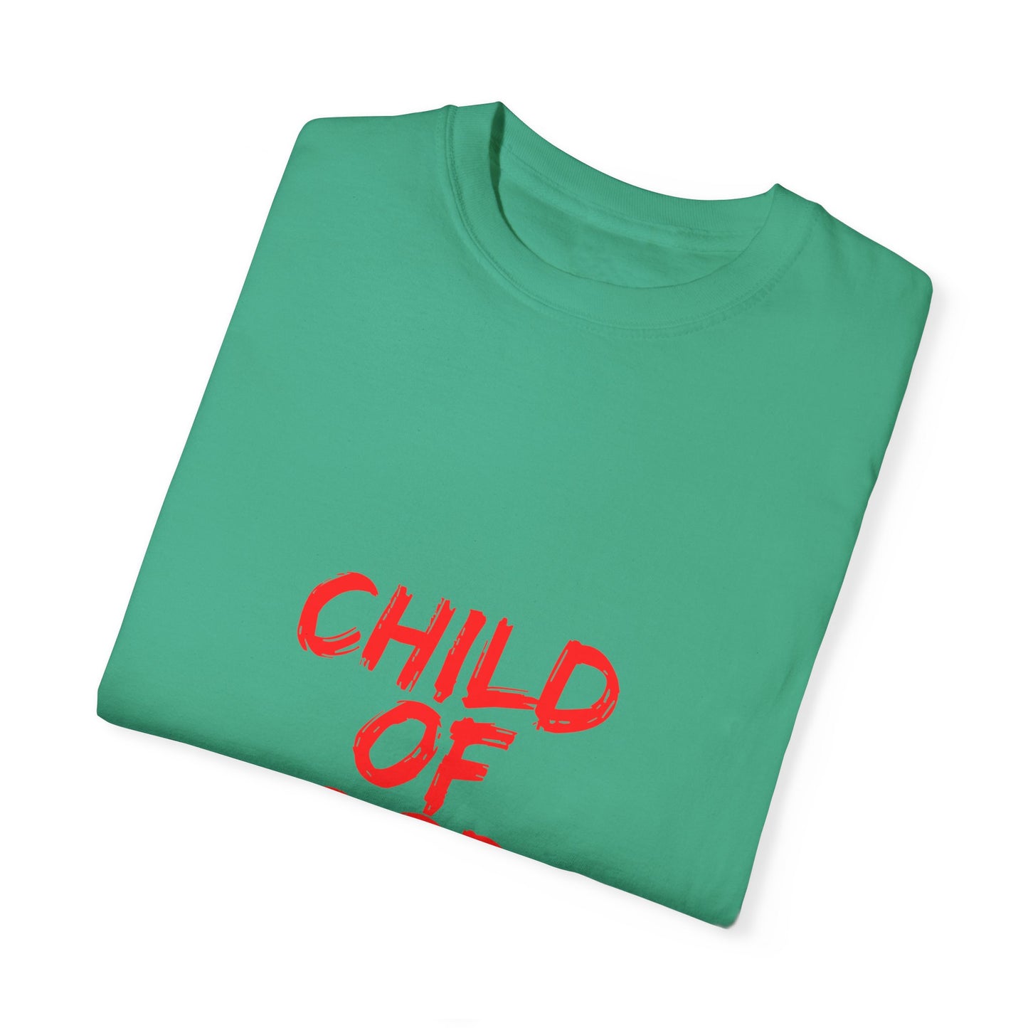 The Child of God Tee with Red Letters