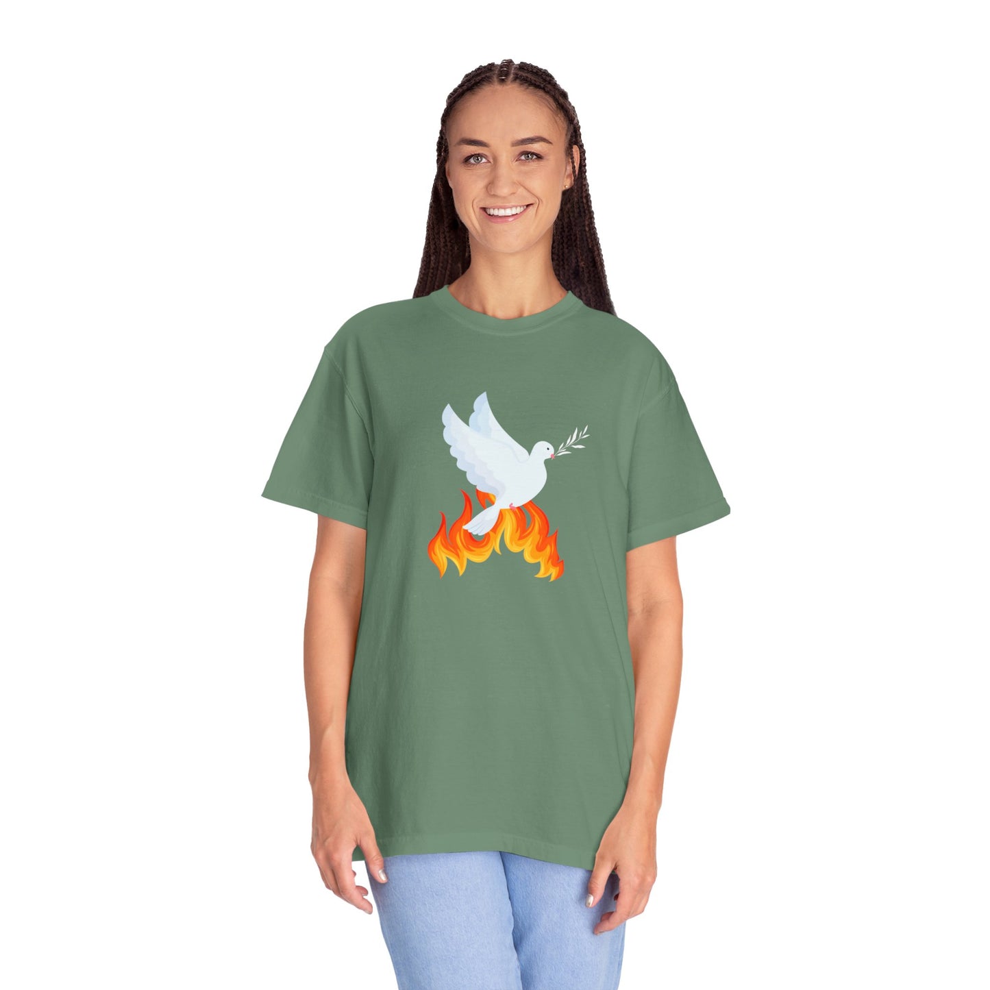 The Dove and Fire Tee