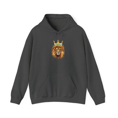 The Royal Lion Unisex Heavy Blend™ Hoodie - Regal Style for Animal Lovers