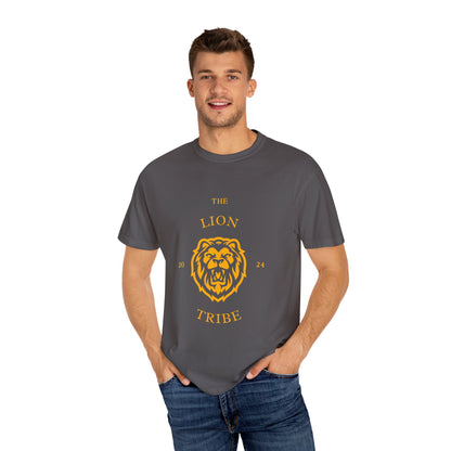 The Lion Tribe Tee with Gold Letters