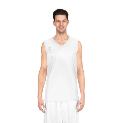 White Basketball Jersey