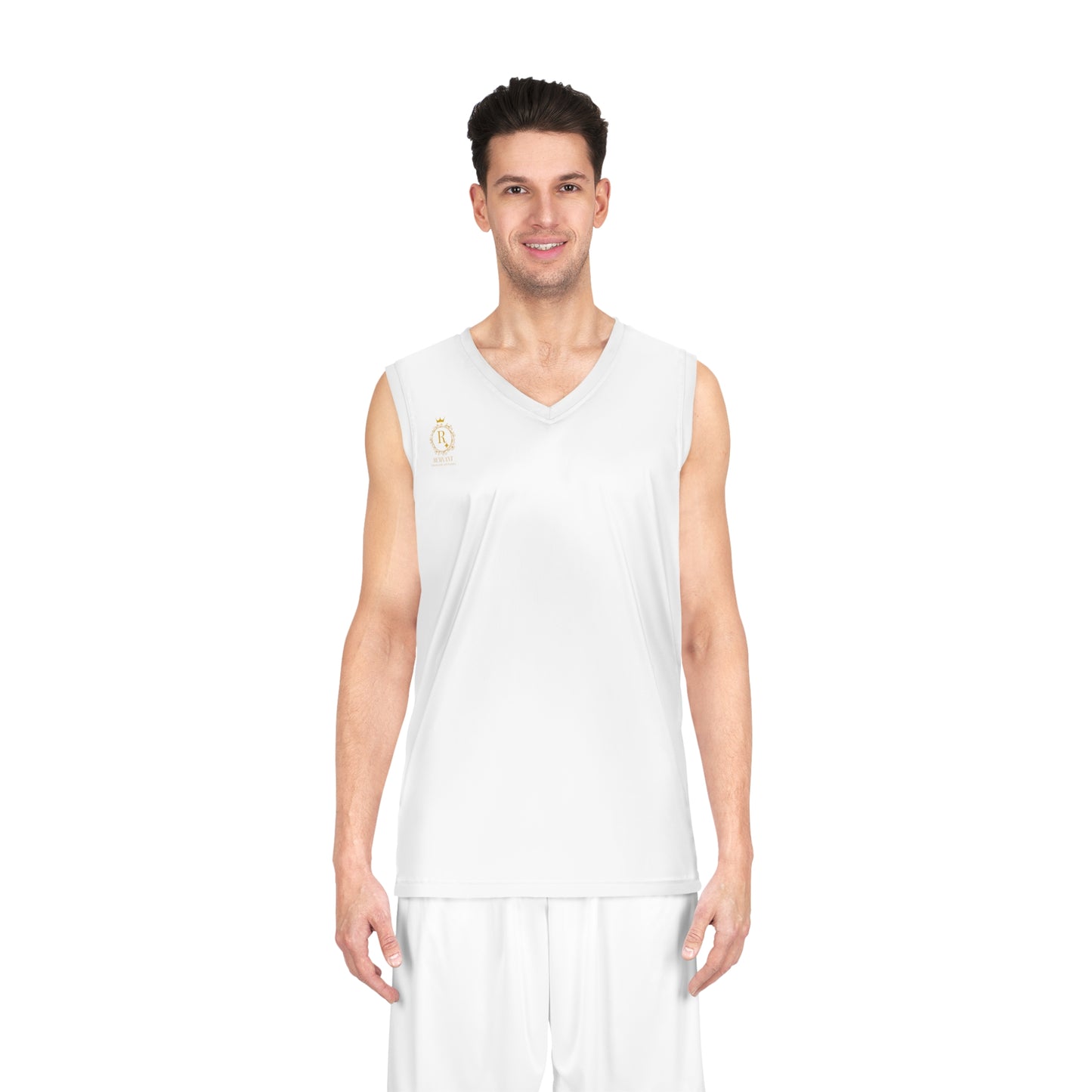 White Basketball Jersey