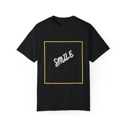The Smile Tee with White Letters