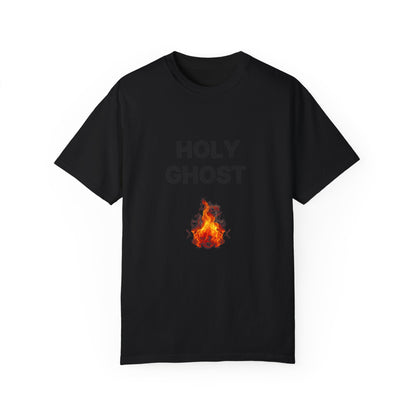 Holy Ghost Fire Tee with Black Letters