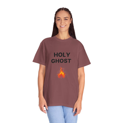 Holy Ghost Fire Tee with Black Letters