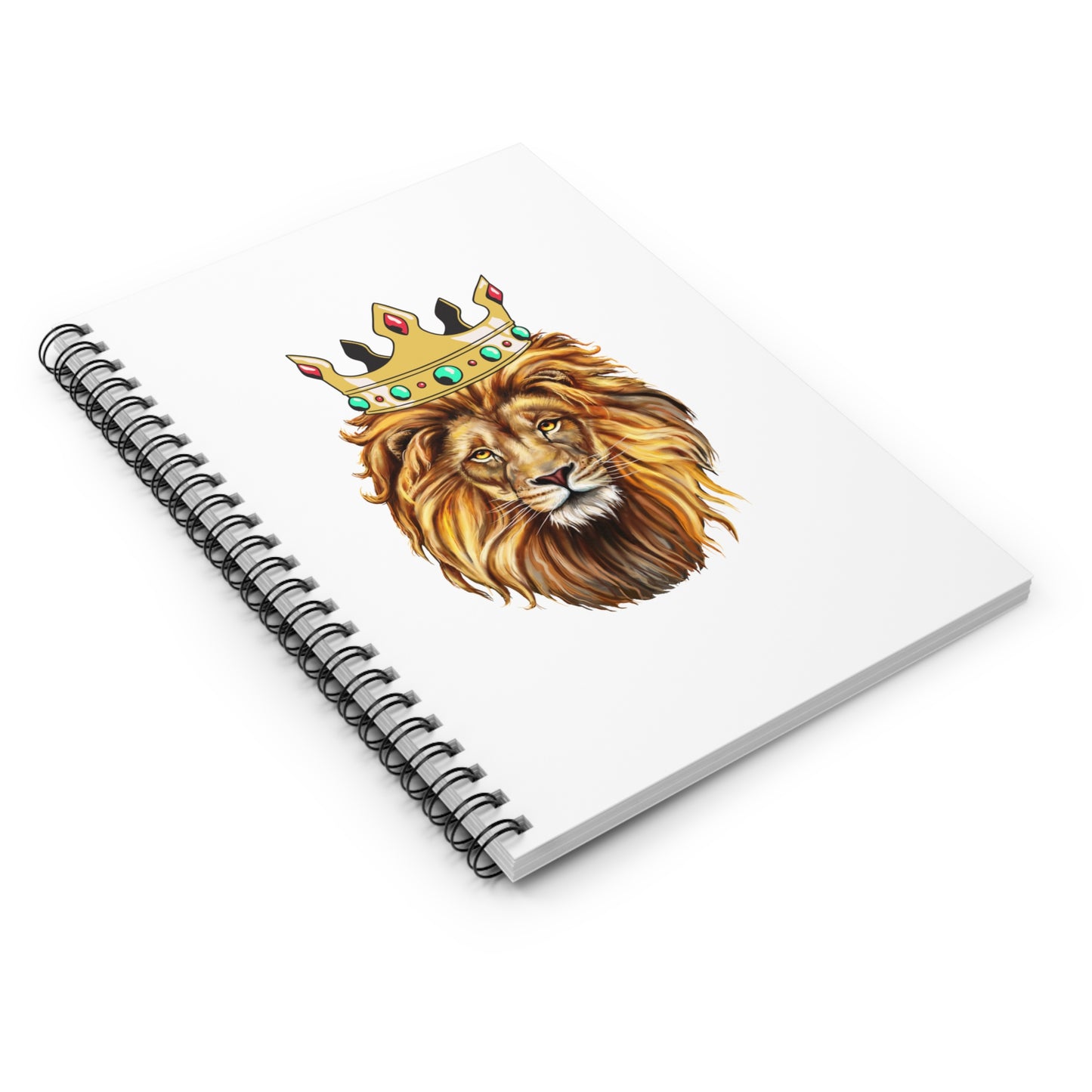 The Royal Lion Spiral Notebook - Ruled Line