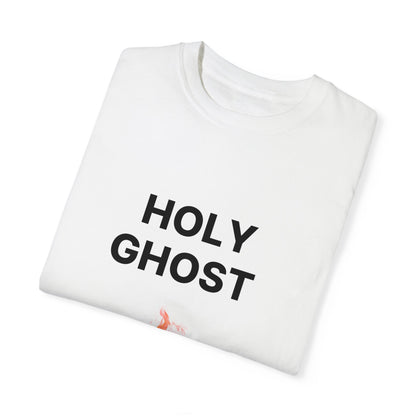 Holy Ghost Fire Tee with Black Letters