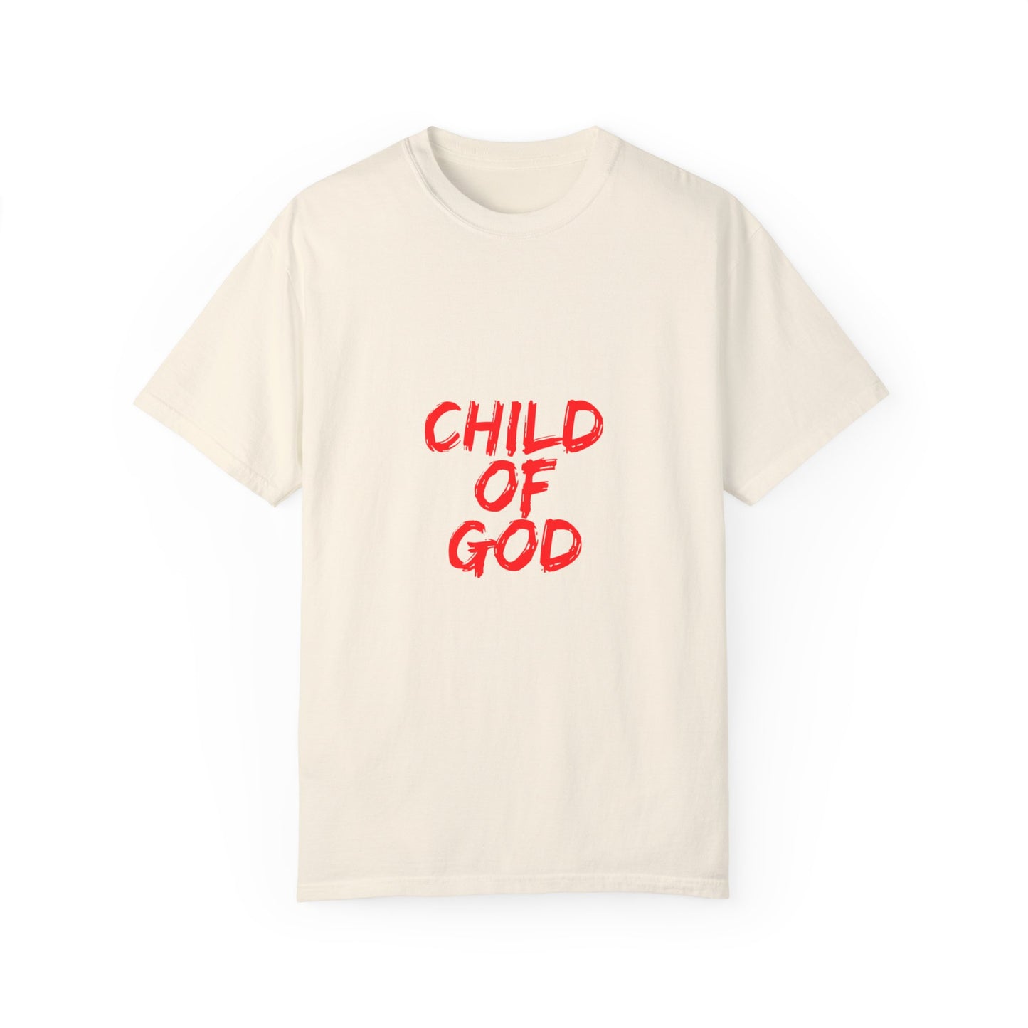 The Child of God Tee with Red Letters