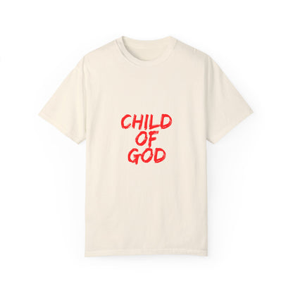 The Child of God Tee with Red Letters