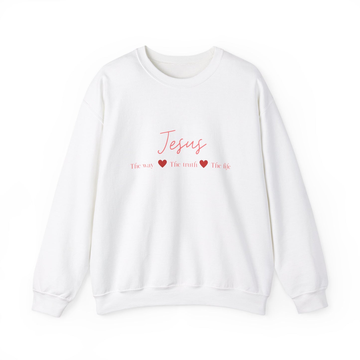 The Jesus Unisex Crewneck Sweatshirt – Jesus The Way, The Truth, The Life