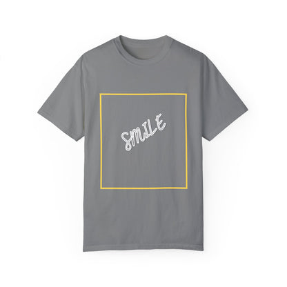 The Smile Tee with White Letters