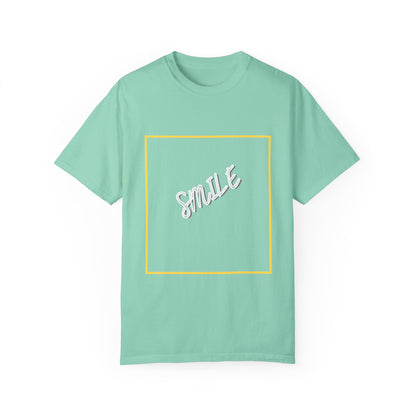 The Smile Tee with White Letters