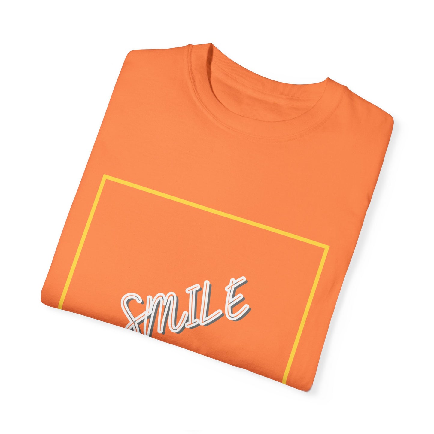 The Smile Tee with White Letters