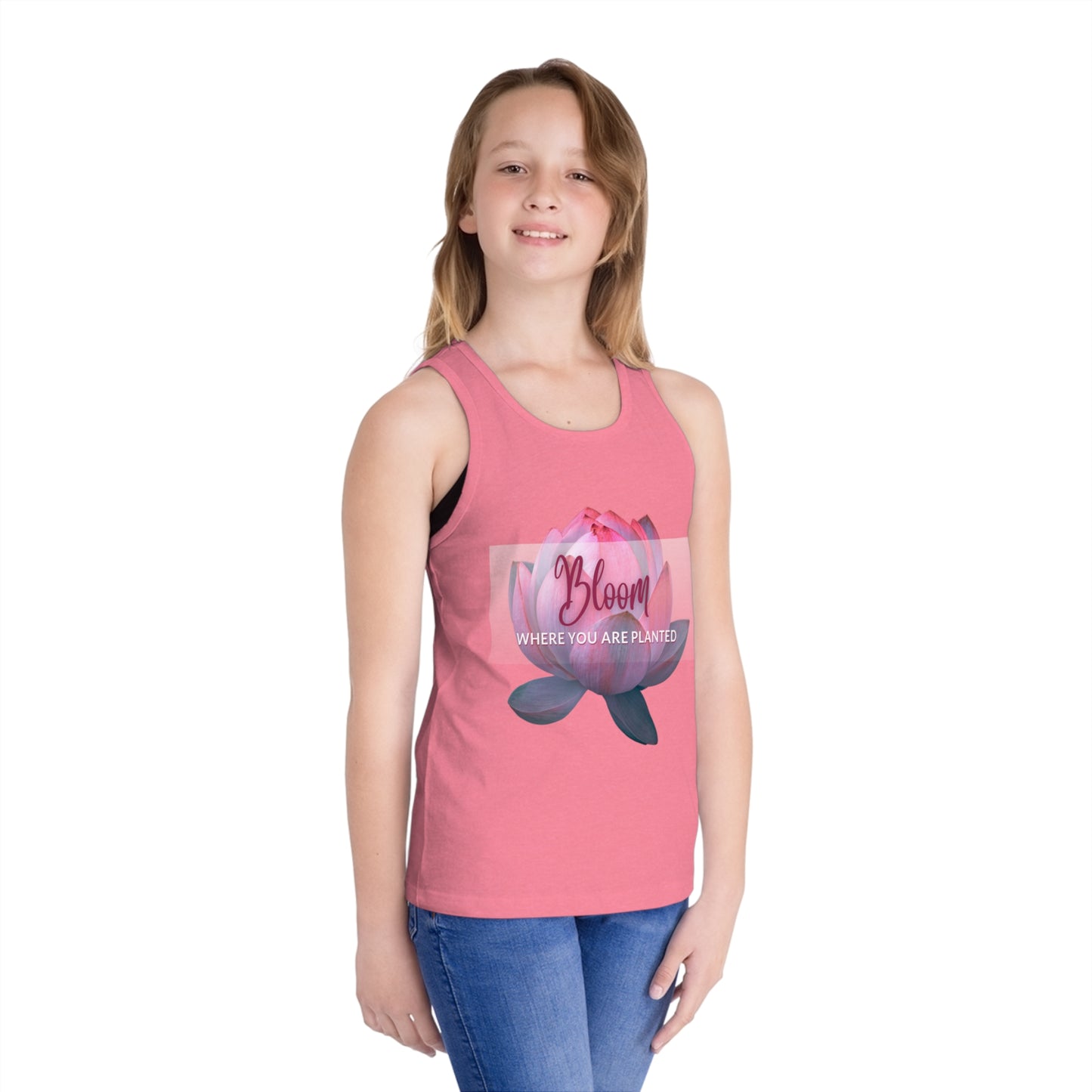 The Bloom Kid's Jersey Tank Top