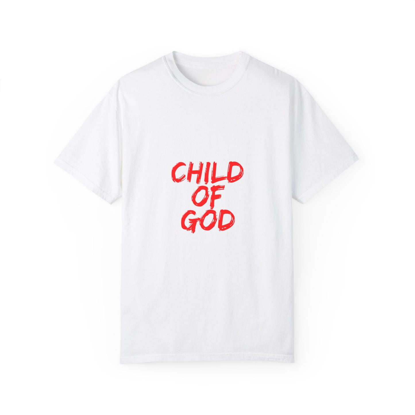 The Child of God Tee with Red Letters
