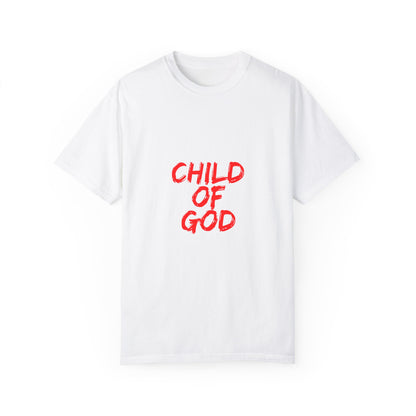 The Child of God Tee with Red Letters