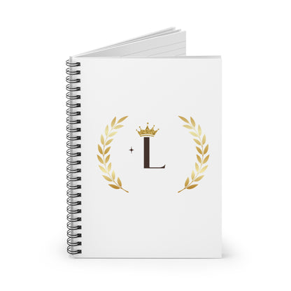 The L Spiral Notebook - Ruled Line