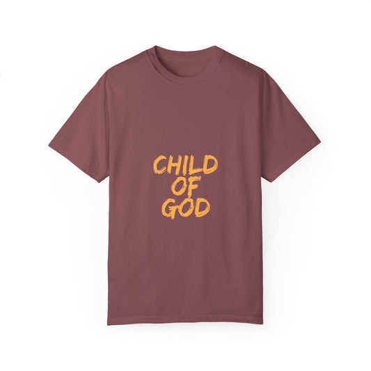 The Child of God Tee with Gold Letters