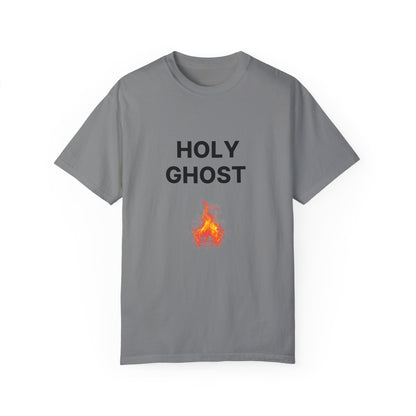 Holy Ghost Fire Tee with Black Letters
