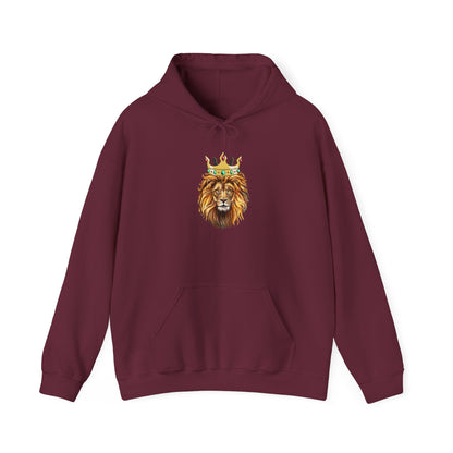 The Royal Lion Unisex Heavy Blend™ Hoodie - Regal Style for Animal Lovers