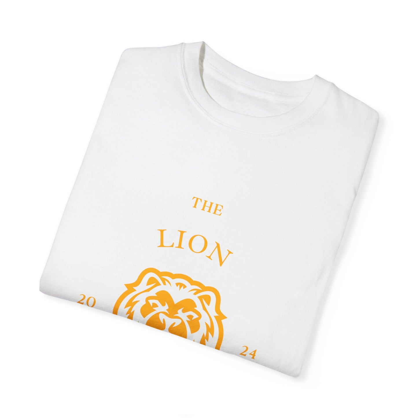 The Lion Tribe Tee with Gold Letters