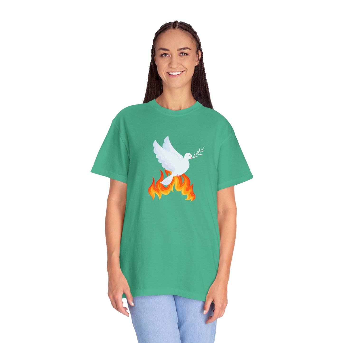 The Dove and Fire Tee