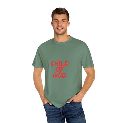 The Child of God Tee with Red Letters
