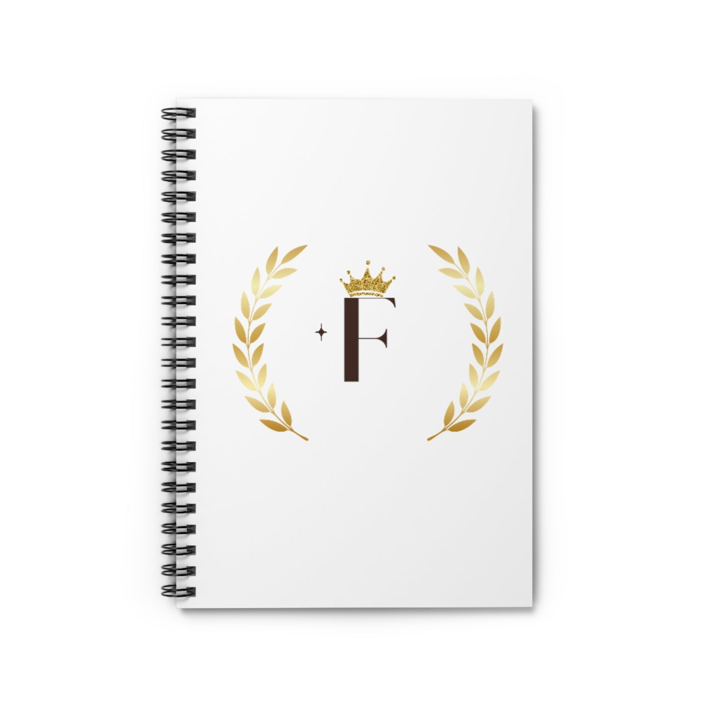 The F Spiral Notebook - Ruled Line