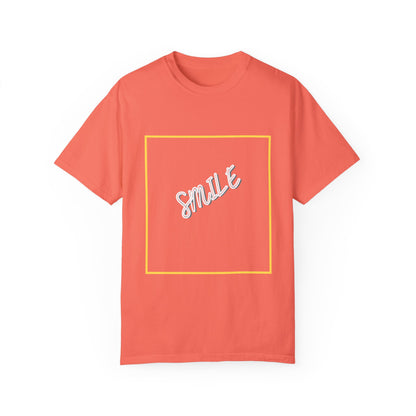 The Smile Tee with White Letters