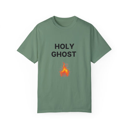 Holy Ghost Fire Tee with Black Letters