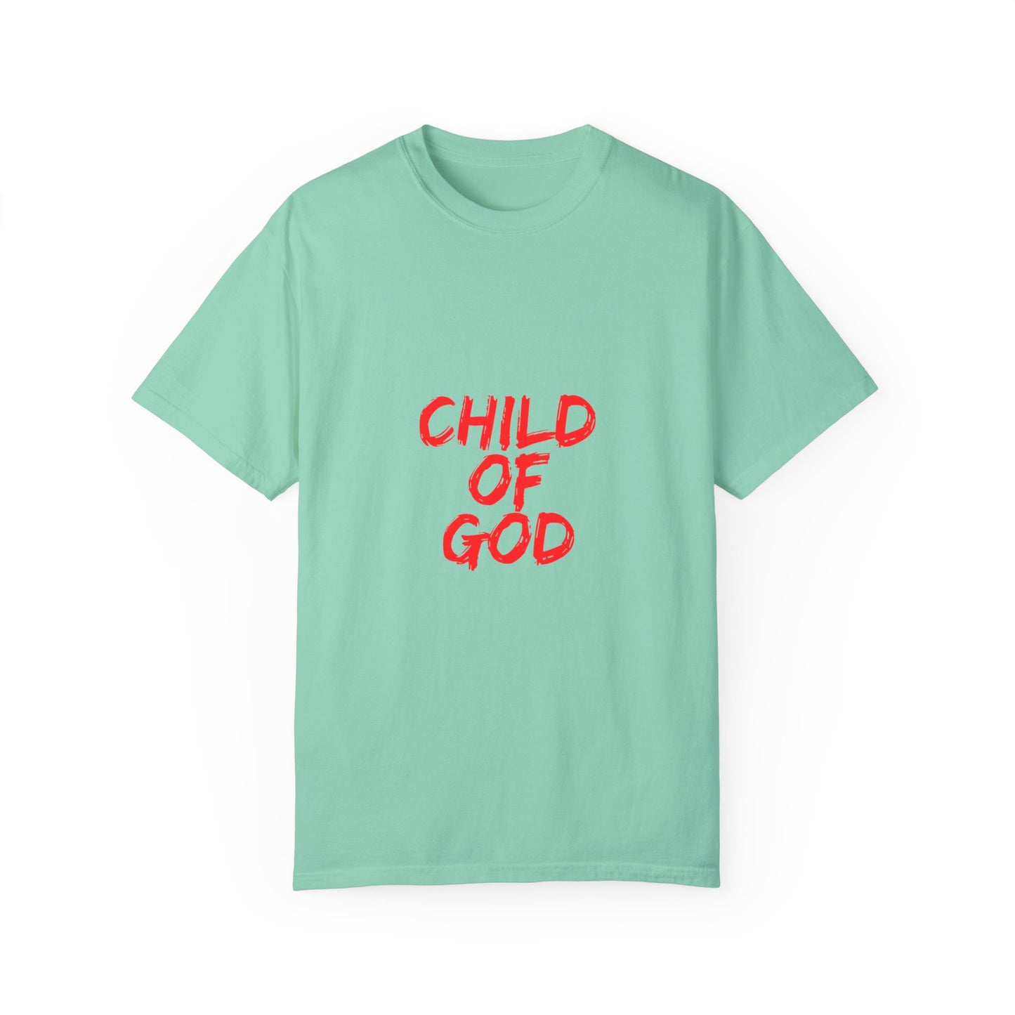 The Child of God Tee with Red Letters