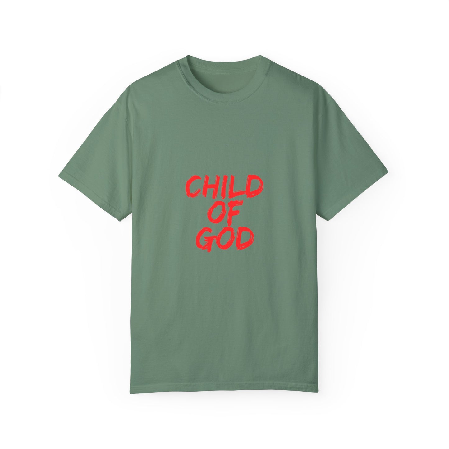 The Child of God Tee with Red Letters