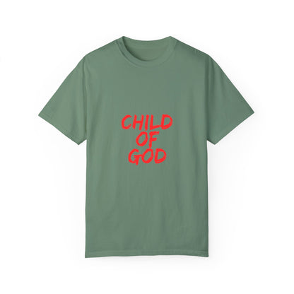 The Child of God Tee with Red Letters