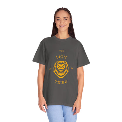 The Lion Tribe Tee with Gold Letters