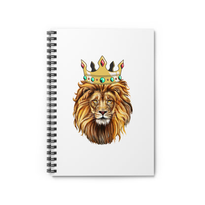 The Royal Lion Spiral Notebook - Ruled Line