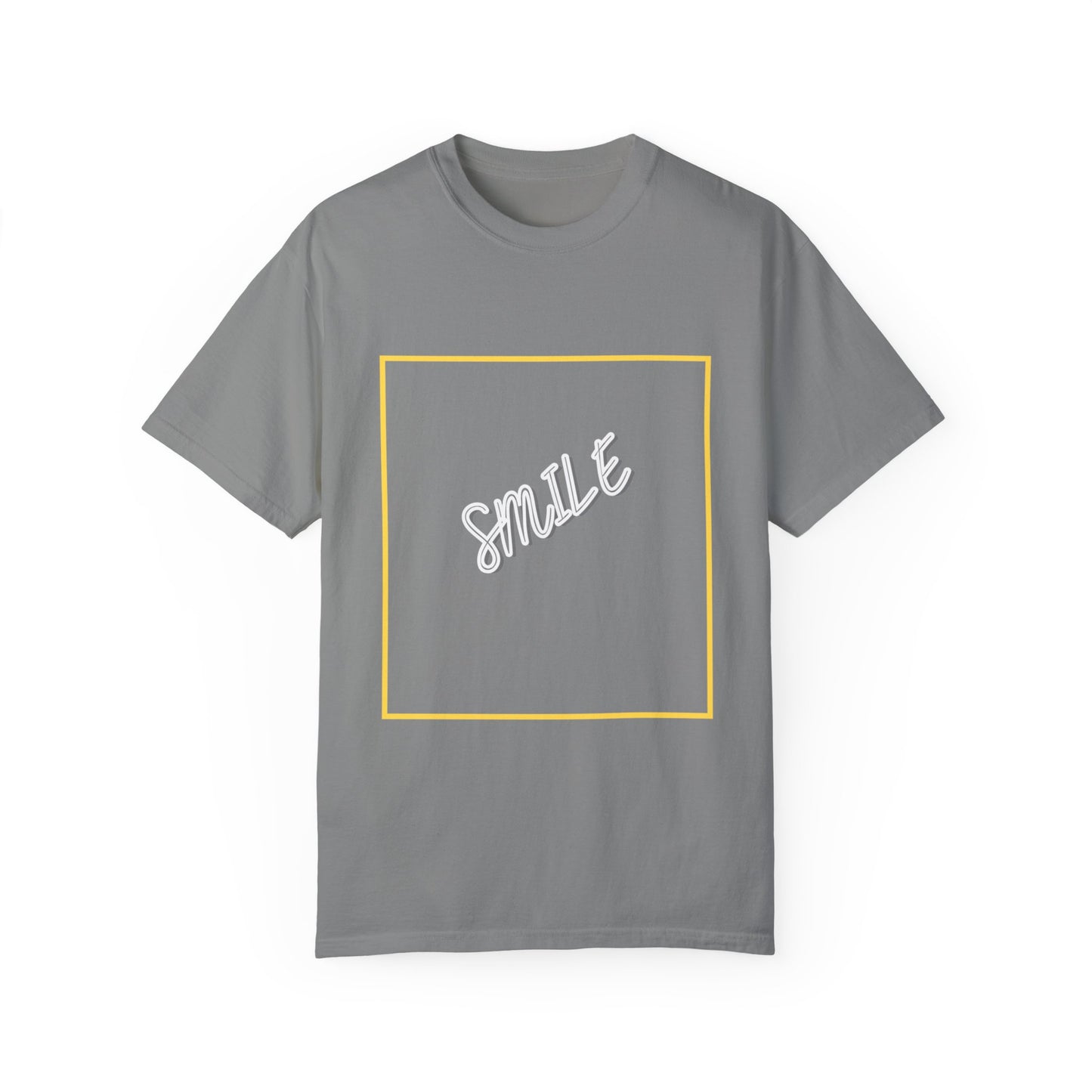 The Smile Tee with White Letters