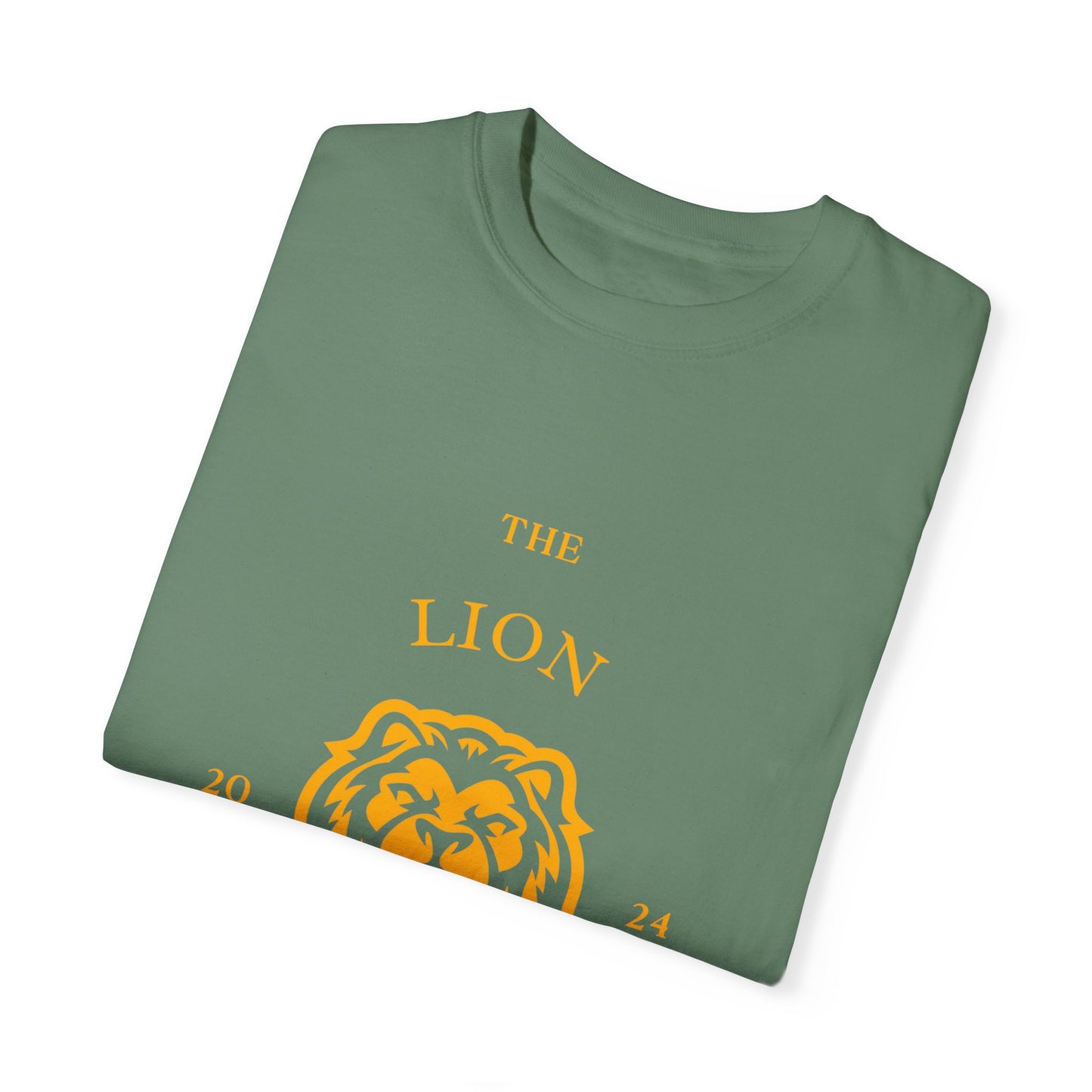 The Lion Tribe Tee with Gold Letters