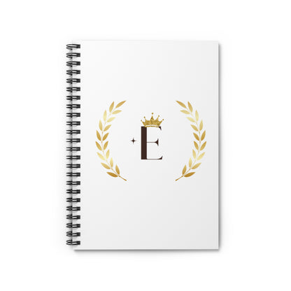 The E Spiral Notebook - Ruled Line
