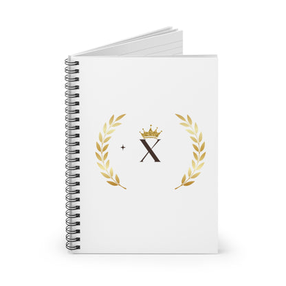The X Spiral Notebook - Ruled Line