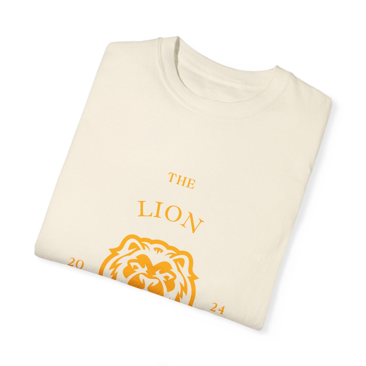 The Lion Tribe Tee with Gold Letters