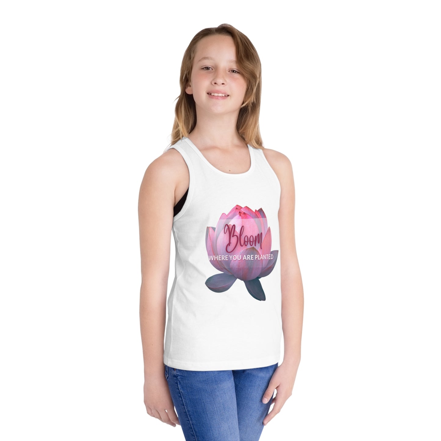 The Bloom Kid's Jersey Tank Top