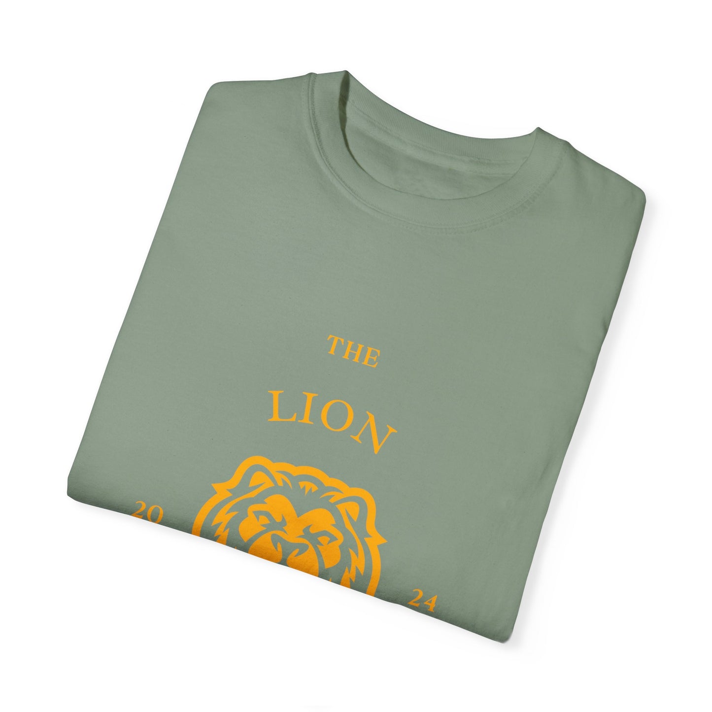 The Lion Tribe Tee with Gold Letters